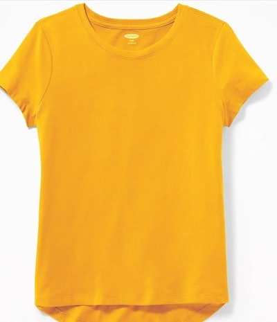 Relaxed Softest Scoop-Neck Tee