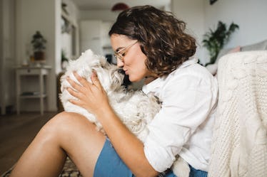 Talking to pets in a baby voice has its perks.