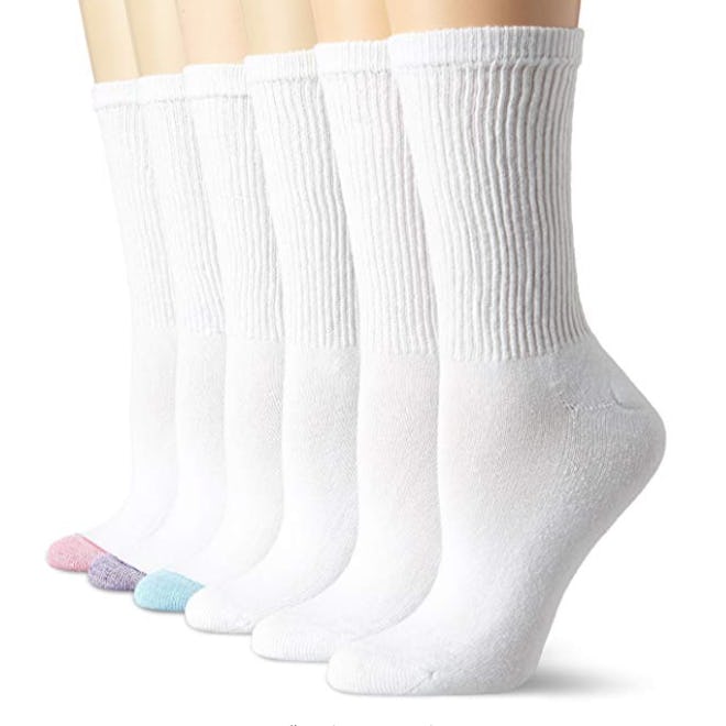 Hanes Comfort Blend Crew Sock (6-Pack)