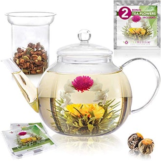 Teabloom Glass Teapot