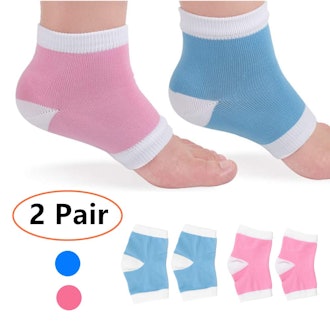 HAITAO Cotton Gel Spa Socks (2 Pairs)