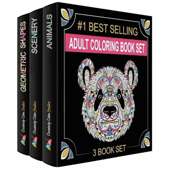 Adult Coloring Book Set