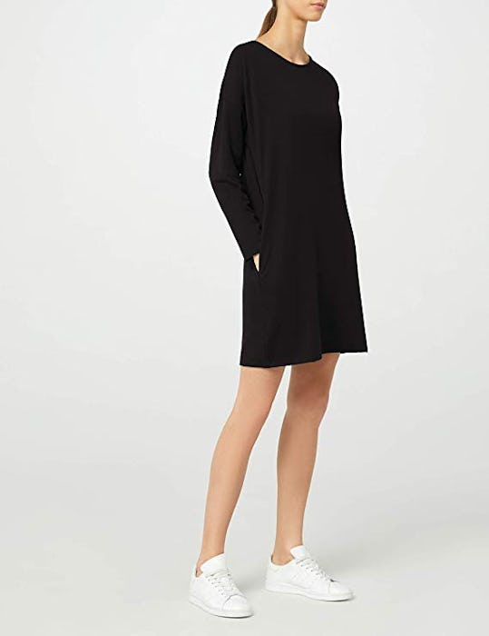 Meraki Long Sleeve Shift Dress 