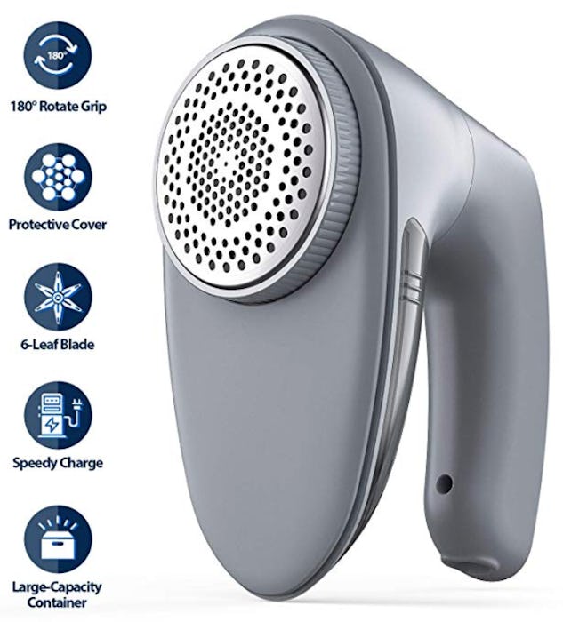 Bymore Lint Remover for Clothes,Sweater Shaver with 6-Leaf Blade,2019 New Version Electric Fabric Sh...