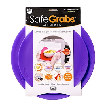 Safe Grabs Multi-Purpose Silicone Microwave Mat (2-Pack)
