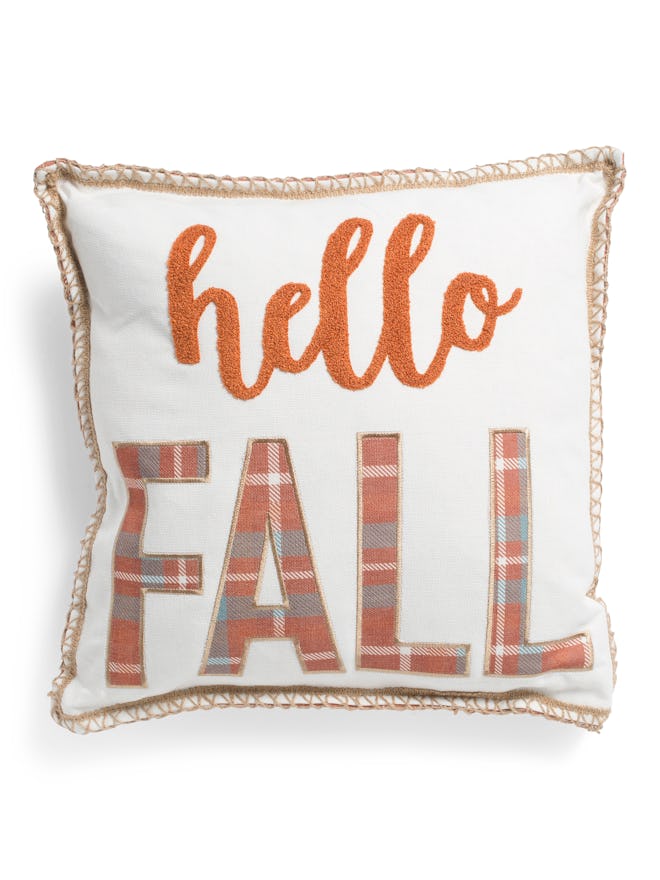 "Hello Fall" Pillow 