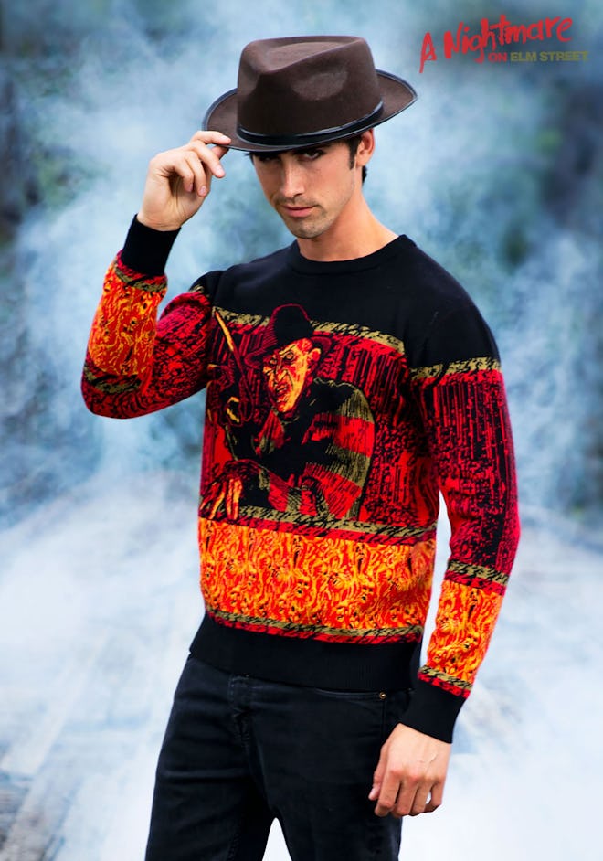 'Nightmare On Elm Street' Freddy Halloween Sweater
