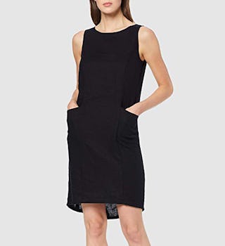 Meraki Sleeveless Linen Dress