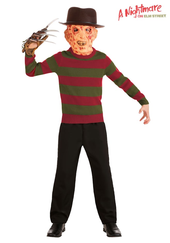 Kids 'Nightmare On Elm Street' Striped Freddy Krueger Sweater