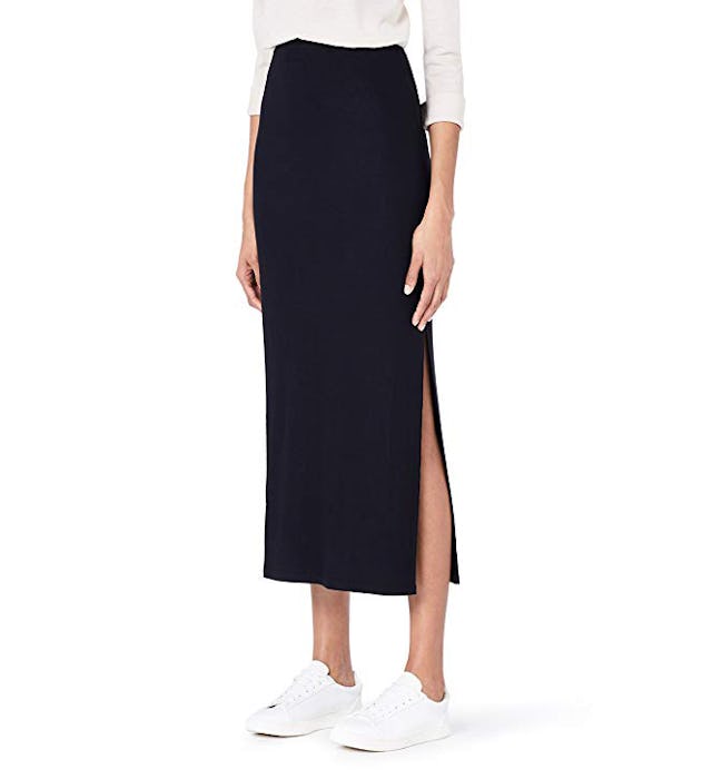 Meraki Rib Maxi Skirt
