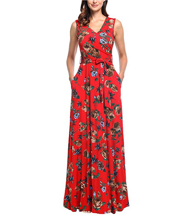 Comila V-Neck Maxi Dress 