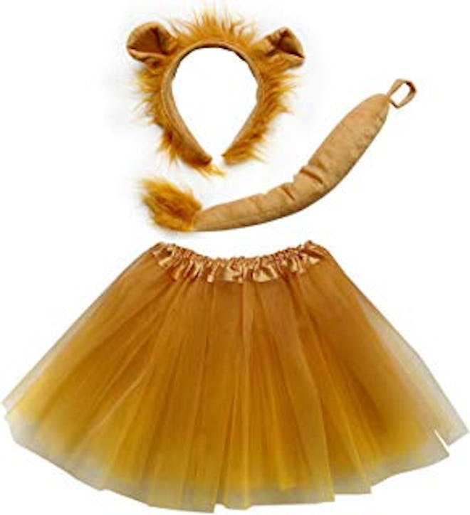 Tutu Skirt, Ears, Tail, Headband Outfit