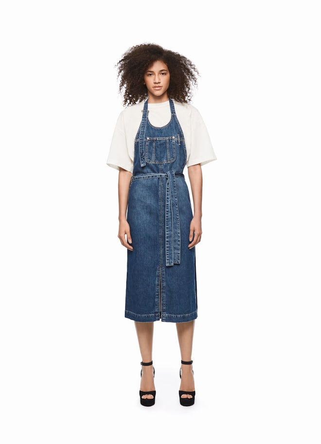 Oversized Apron Dress