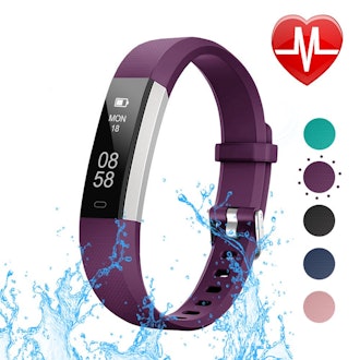 LETSCOM Fitness Tracker With Heart Rate Monitor