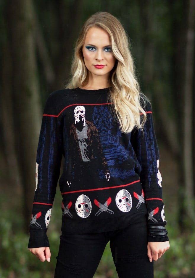 'Friday the 13th' Camp Crystal Lake Adult Halloween Sweater