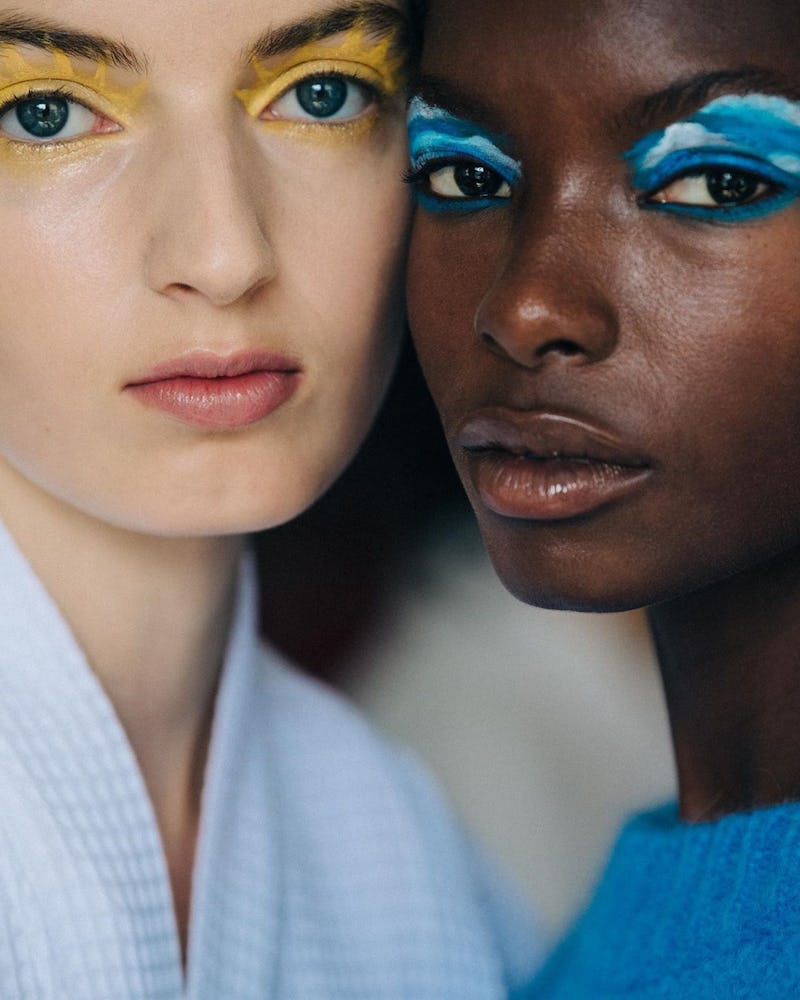 Watercolor Eye Makeup Is The Dreamiest Beauty Trend At Nyfw Spring Summer 2020 And i'm showing you how i used them in my stories right now. acrylic paint