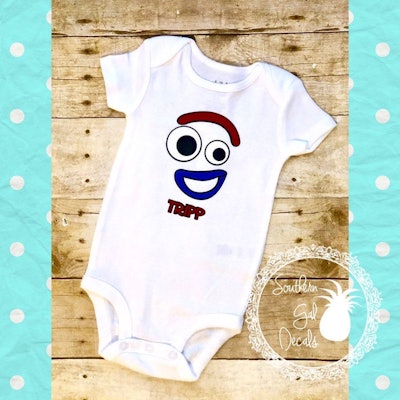 Forky Personalized Onesie