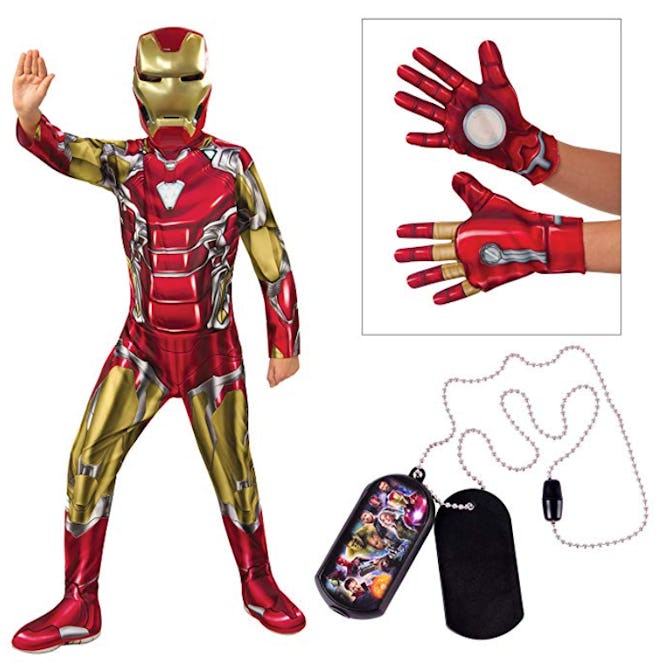 Marvel Avengers Child's Iron Man Costume Bundle