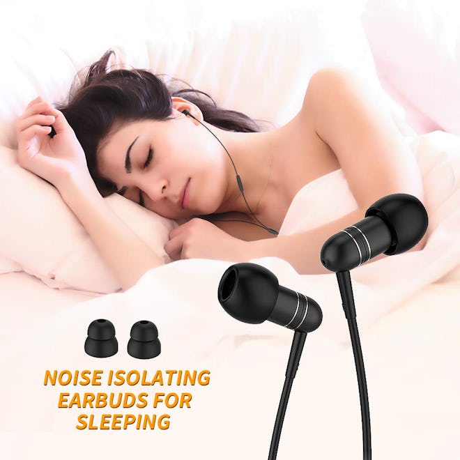 Mijiaer Noise-Isolating Headphones Sleep Earbuds  