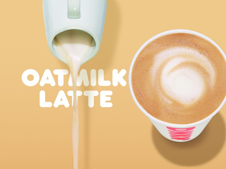 Dunkin' Is Adding Oat Milk To Their Menu In Spring 2020, so here's what you need to do about the add...