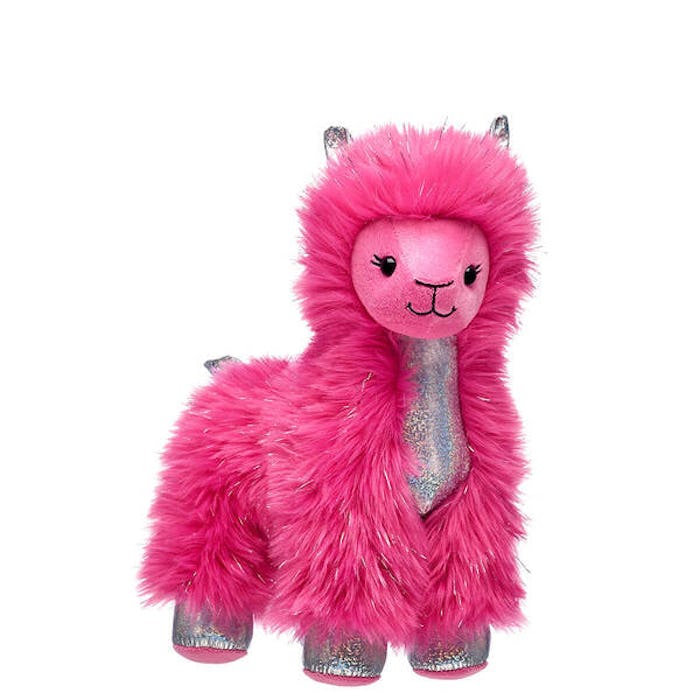 build-a-bear's pink shear sparkle llama