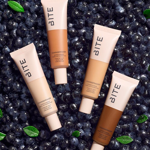 Bite Beauty's new Changemaker Complexion System includes a foundation that mimics the texture of you...