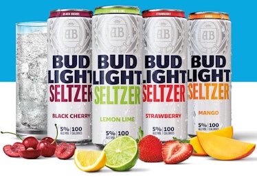 Bud Light Seltzer comes in four refreshing flavors. 