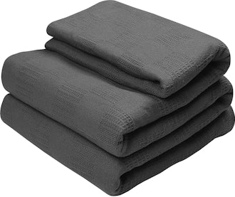 Utopia Bedding Premium 100% Cotton Blanket (Full/Queen)