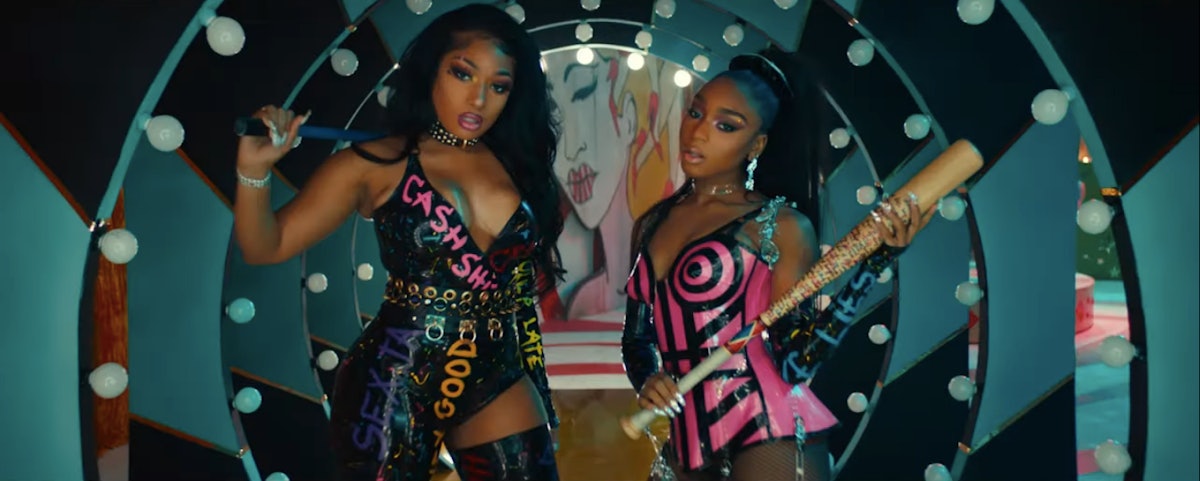 All The Iconic Fashion References From Normani Megan Thee Stallion S Diamonds Video You May Have Missed