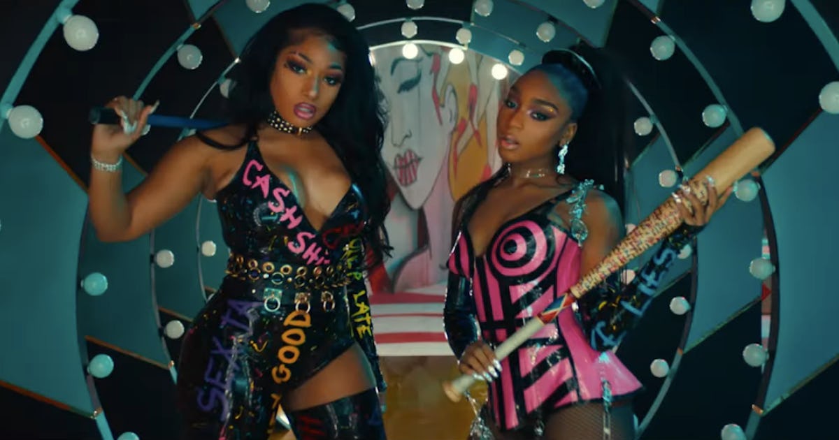 All The Iconic Fashion References From Normani Megan Thee Stallion S Diamonds Video You May Have Missed All The Iconic Fashion References From Normani Megan Thee Stallion S Diamonds Video You May Have Missed