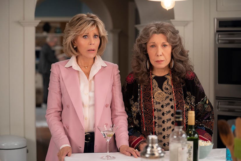 Jane Fonda and Lily Tomlin star in Grace and Frankie.