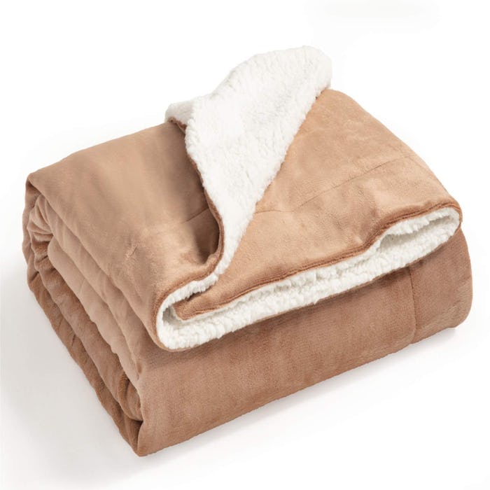 Bedsure Sherpa Fleece Blanket