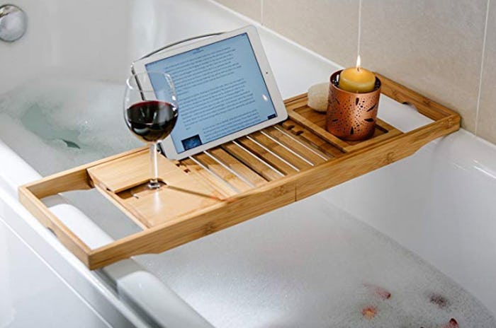 DOZYANT Bamboo Bathtub Tray