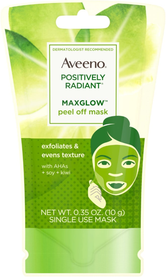 AVEENO Positively Radiant MaxGlow Peel Off Exfoliating Face Mask