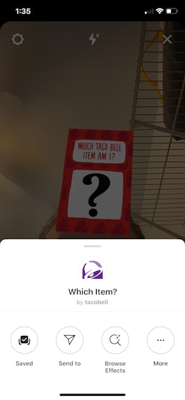 Here's how to get Taco Bell's new AR Instagram filter.