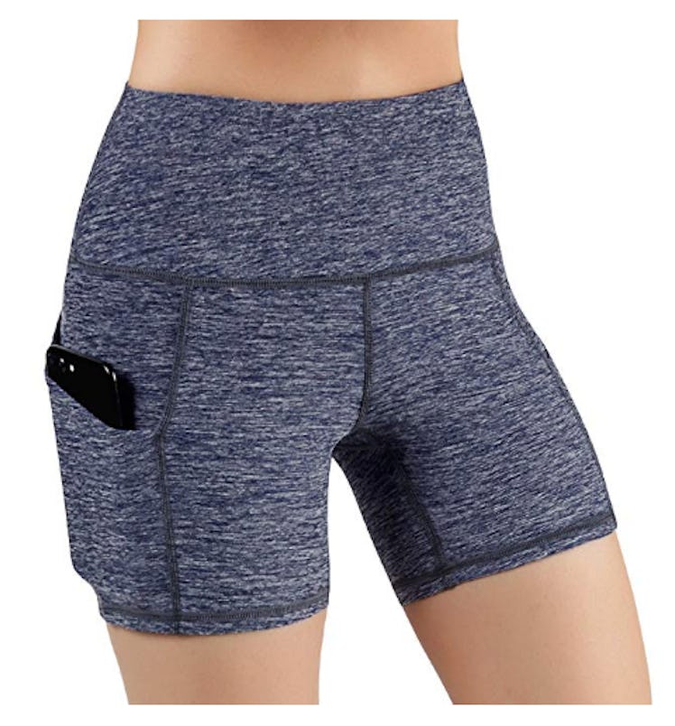 ODODOS High Waist Out Pocket Yoga Short