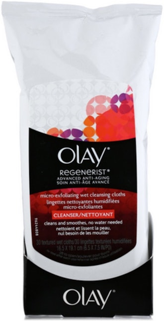 3 Pack - OLAY Regenerist Advanced Anti-Aging Micro-Exfoliating Cleansing Cloths 30 Each