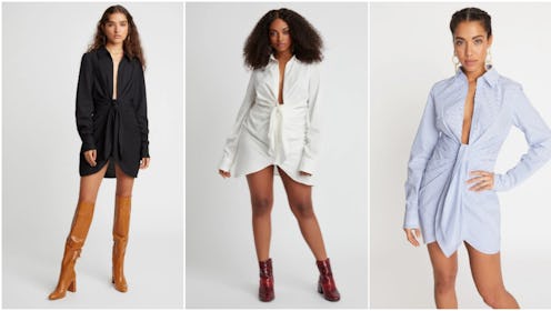 Choosy restocks its fan favorite white crosby st dress that's sold out now 17 times.