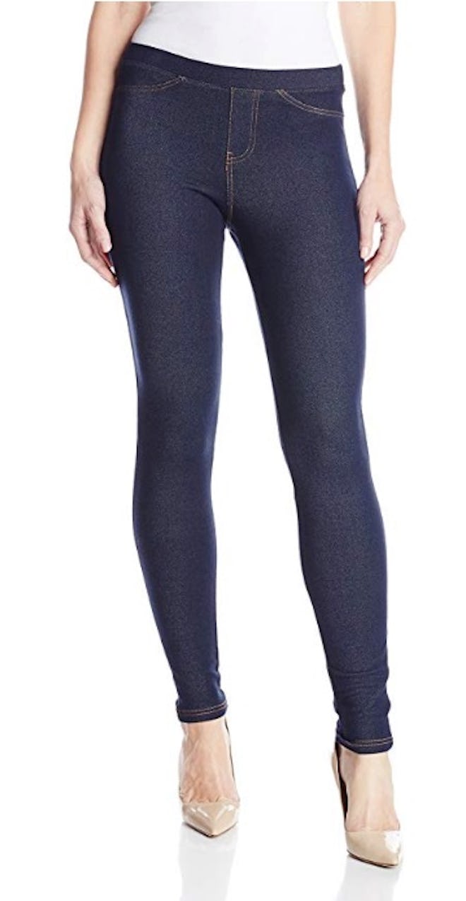 No Nonsense Women's Denim Leggings With Pockets