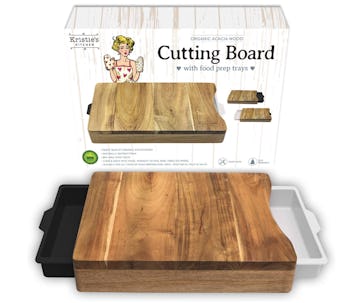 Kristie's Kitchen Cutting Board with Trays