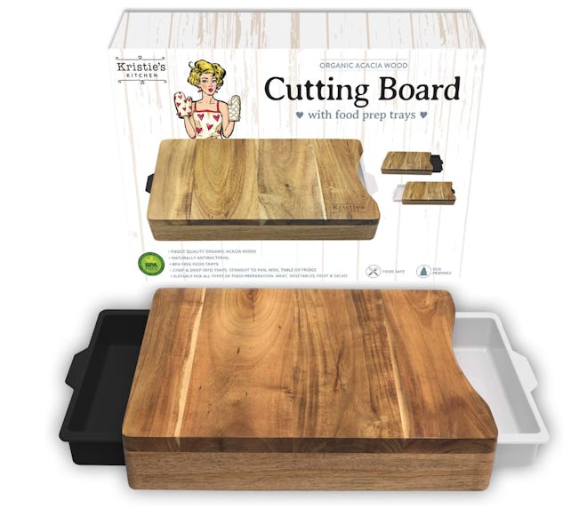 Kristie's Kitchen Cutting Board with Trays