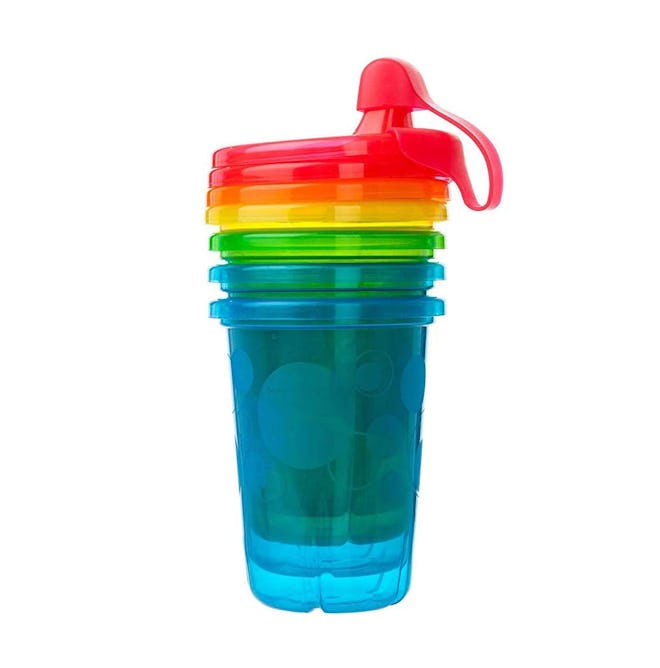 The First Years Take & Toss Spill-Proof Sippy Cups (10 Oz., 4-Pack)