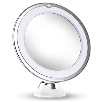 Vimdiff 10X Magnifying Makeup Mirror With Lights