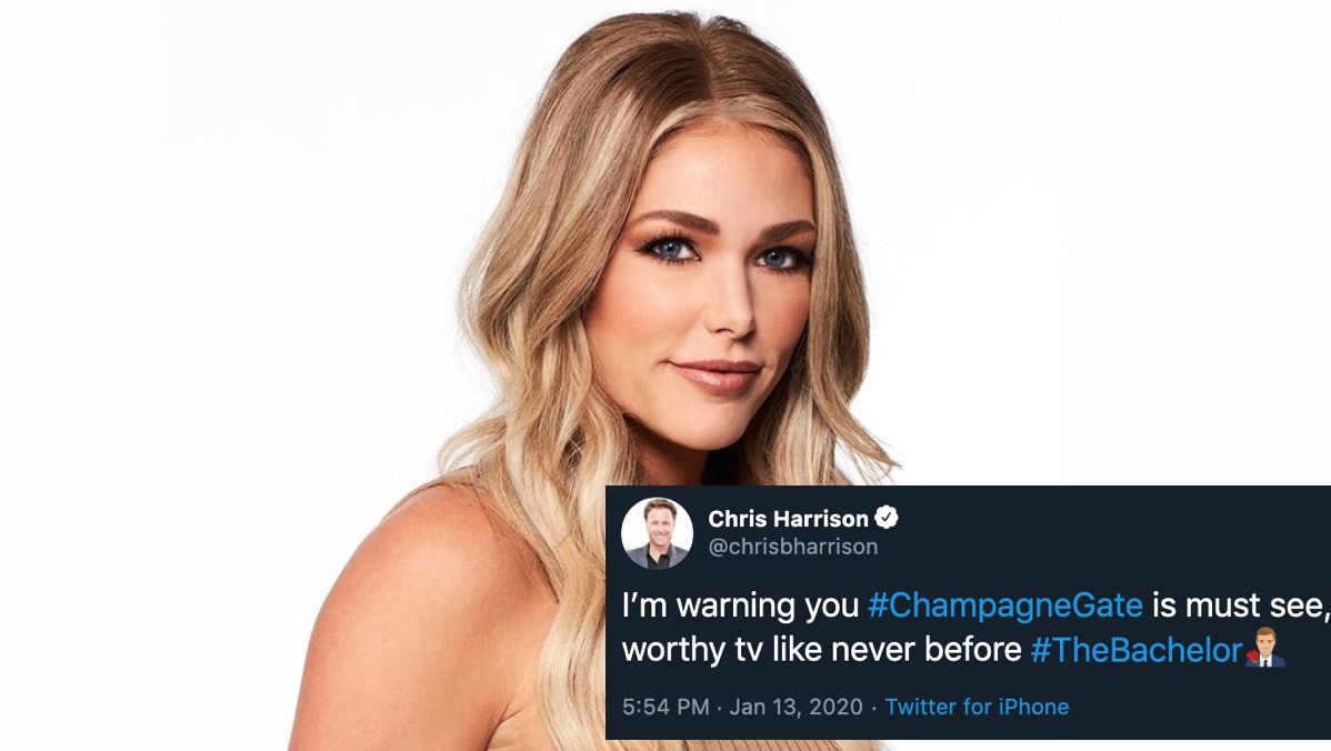 These Tweets About Kelsey S Champagne On The Bachelor Are