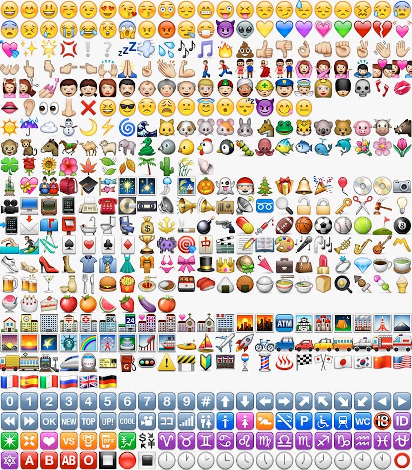 Set of iMessage emojis