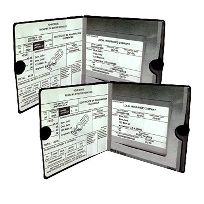 Sterling Auto Insurance Registration Wallet (2 pack)