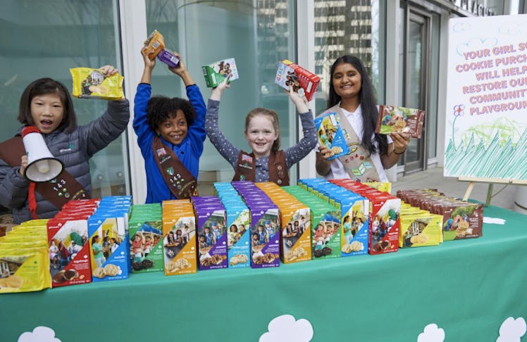 You can find Girl Scout Cookie Sales nationwide.