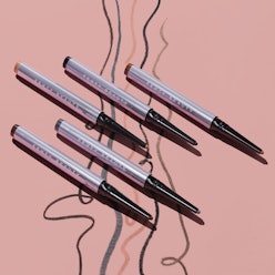 Fenty Beauty's new Flypencil Longwear Eyeliner is the brand's first pencil eyeliner, featured in mat...