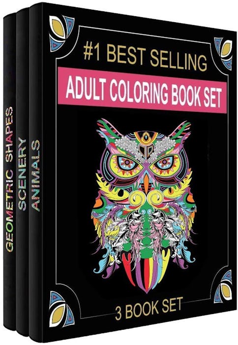 Creatively Calm Studios Adult Coloring Book Set