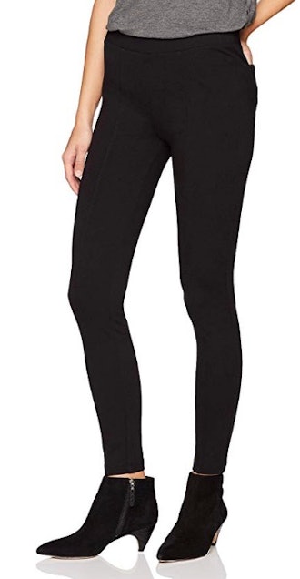 These ponte pants are made from a double-knit nylon-spandex blend so there's plenty of stretch and t...